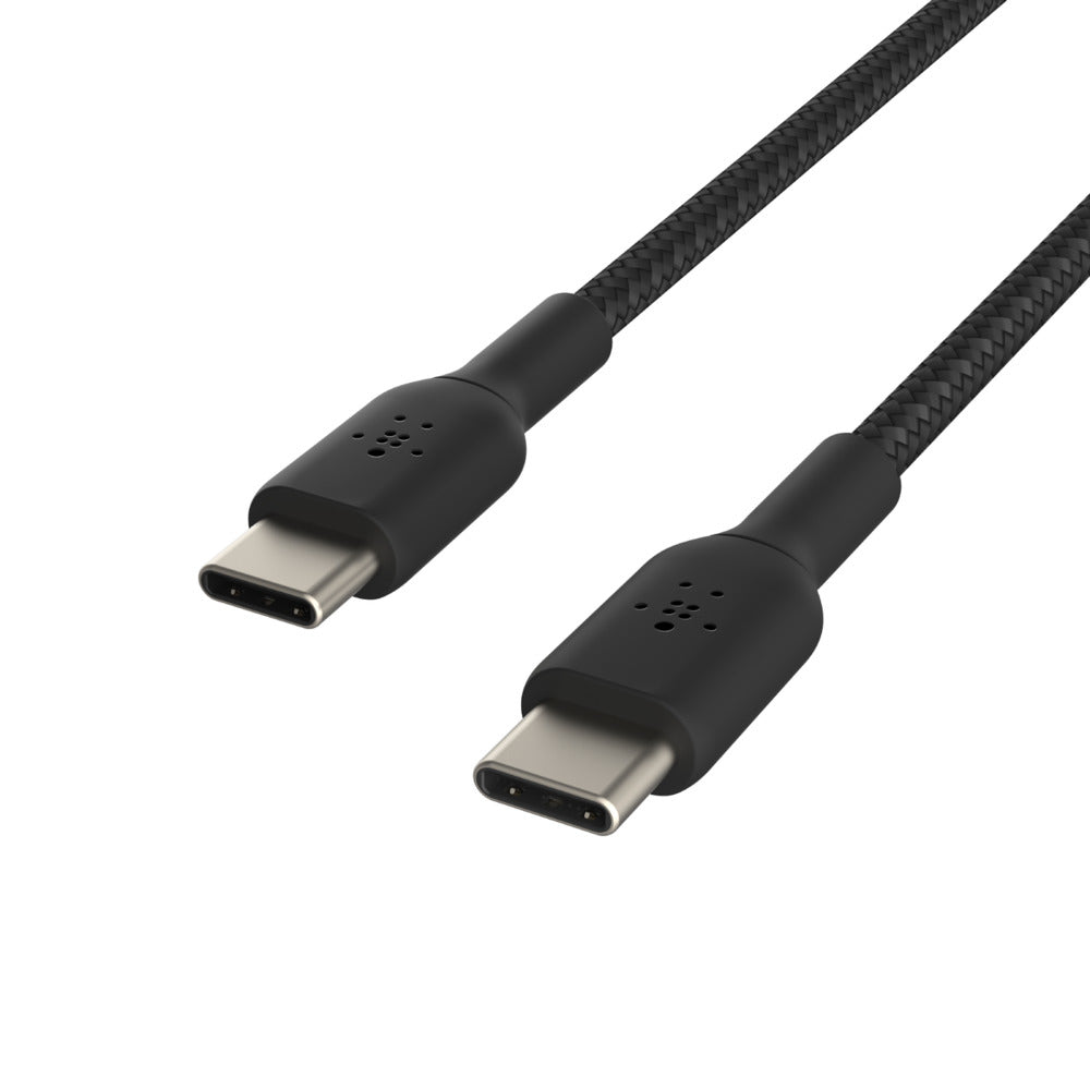 CAB004BT1MBK - Belkin BRAIDED USBC TO USBC CABLE 1M BLACK