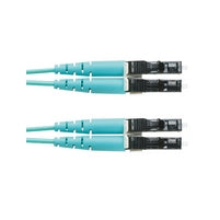 Panduit 2m, 2xLC fiber optic cable 78.7" (2 m) LC CMR OM4 Turquoise