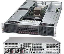 Supermicro Super Server 2029GP-TR Intel® C621 LGA 3647 (Socket P) Rack (2U) Black
