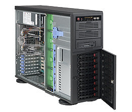 Supermicro SuperChassis 743TQ-865B, Black Midi Tower 865 W