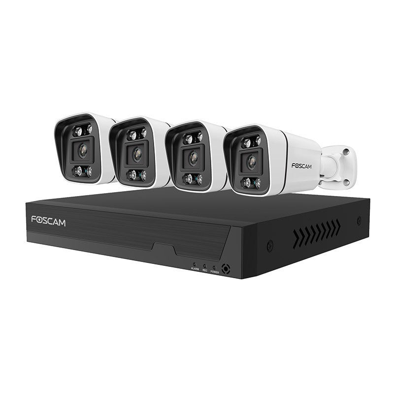 FN9108E-B4-2T - Foscam 8-Channel PoE NVR Security Camera Kit