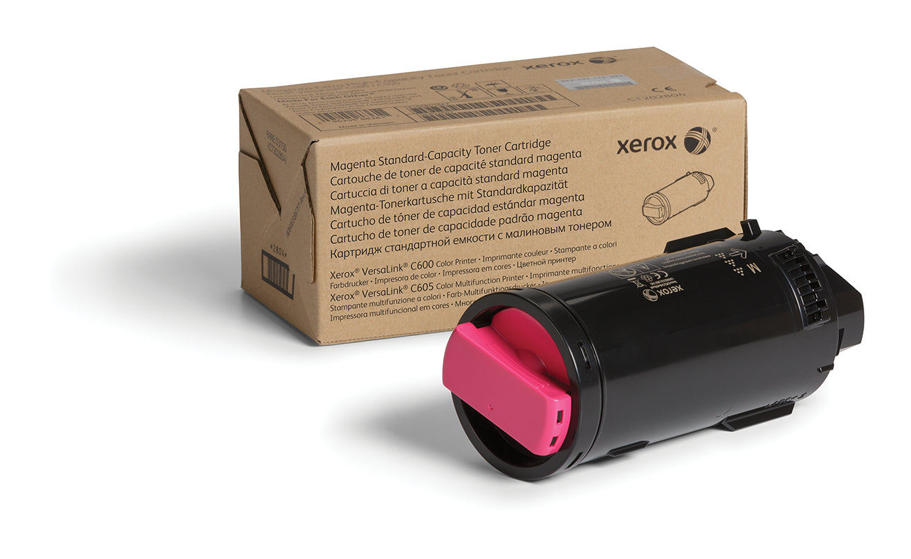 106R03897 - Xerox GENUINE XEROX MAGENTA STANDARD CAPACITY TONER CARTRIDGE FOR THE VERSALINK C600/C