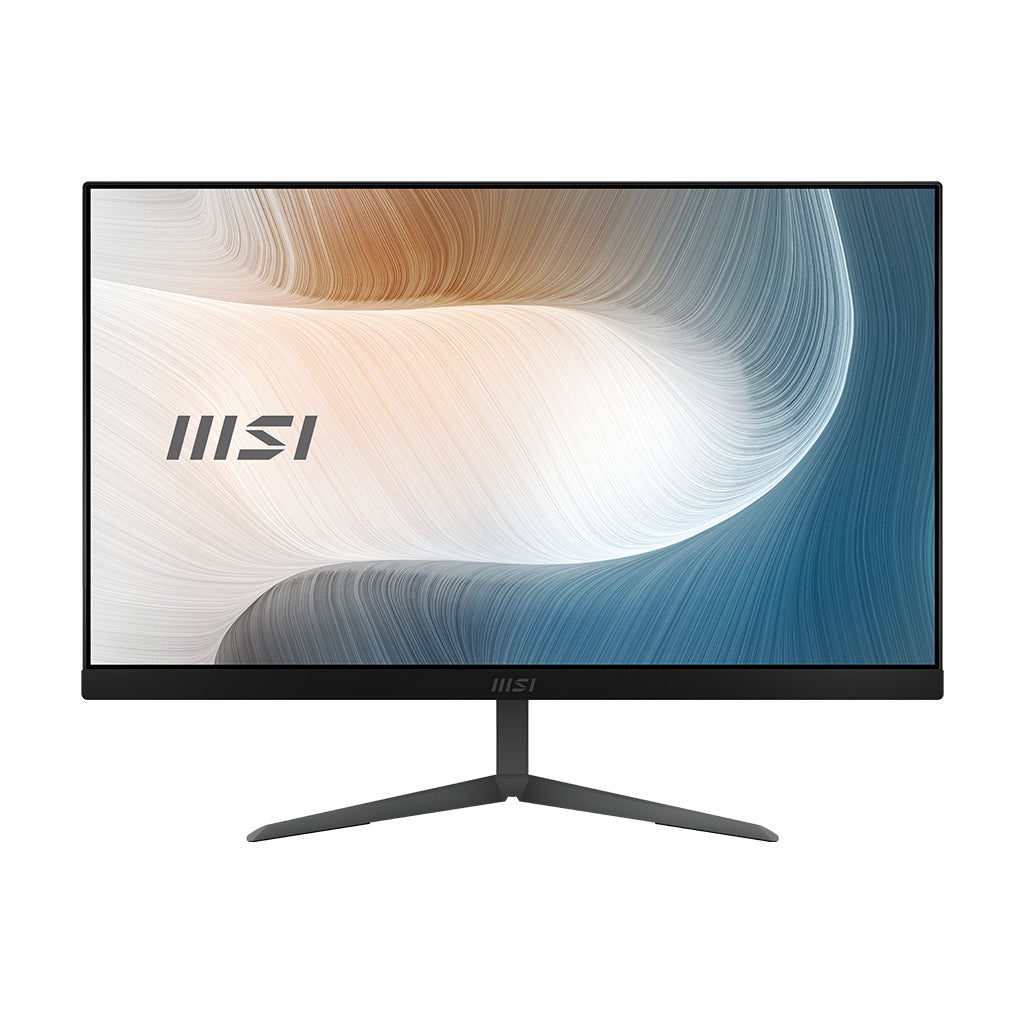 MSI Modern 11M-206US Intel® Pentium® Gold 23.8" 1920 x 1080 pixels 4 GB DDR4-SDRAM 128 GB SSD All-in-One PC Windows 10 Pro Wi-Fi 6 (802.11ax) Black