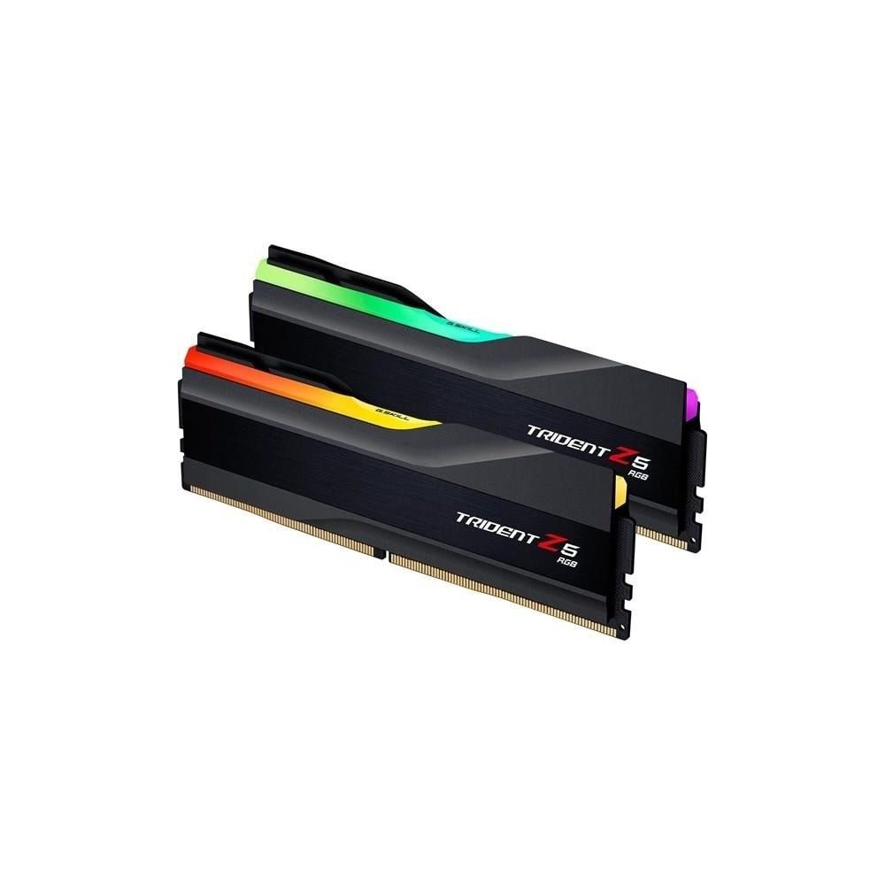 F5-6000J2836G16GX2-TZ5RK - G.Skill Trident Z5 RGB 32GB 2x16GB DDR5-6000 CL28 White Desktop Memory Kit