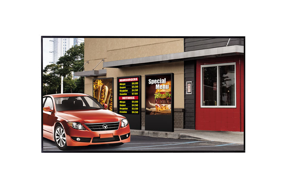 LG 75XF3C-B signage display Digital signage flat panel 75" LED 3000 cd/m² 4K Ultra HD Black 24/7