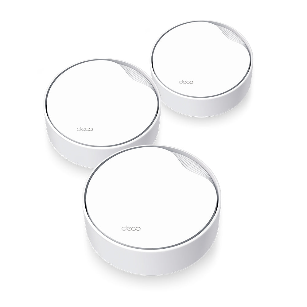 TP-Link DECO X50-PoE(3-PACK) Dual-band (2.4 GHz / 5 GHz) Wi-Fi 6 (802.11ax) White Internal