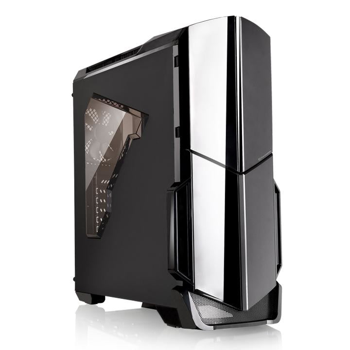 Thermaltake VERSA N21 BLACK SPCC MID TOWER GAMING COMPUTER CASE CA-1D9-00M1WN-00