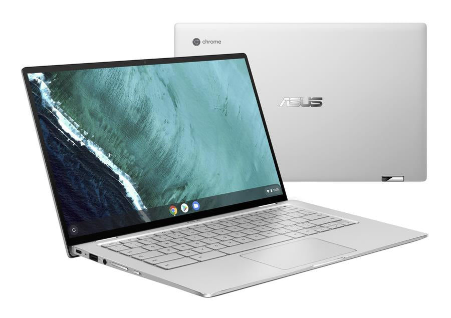 ASUS Chromebook Flip C434TA-GE588T notebook i5-8200Y 14" Touchscreen Full HD Intel® Core™ i5 8 GB LPDDR3-SDRAM 128 GB eMMC Wi-Fi 5 (802.11ac) ChromeOS Silver