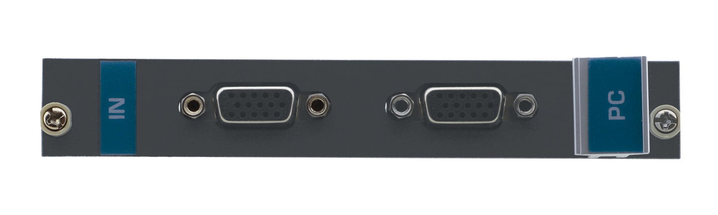 Kramer Electronics VGA-IN2-F16 IS A TWO-CHANNEL VGA INPUT CARD FOR THE VS-1616 SERIES MODULAR MULTI