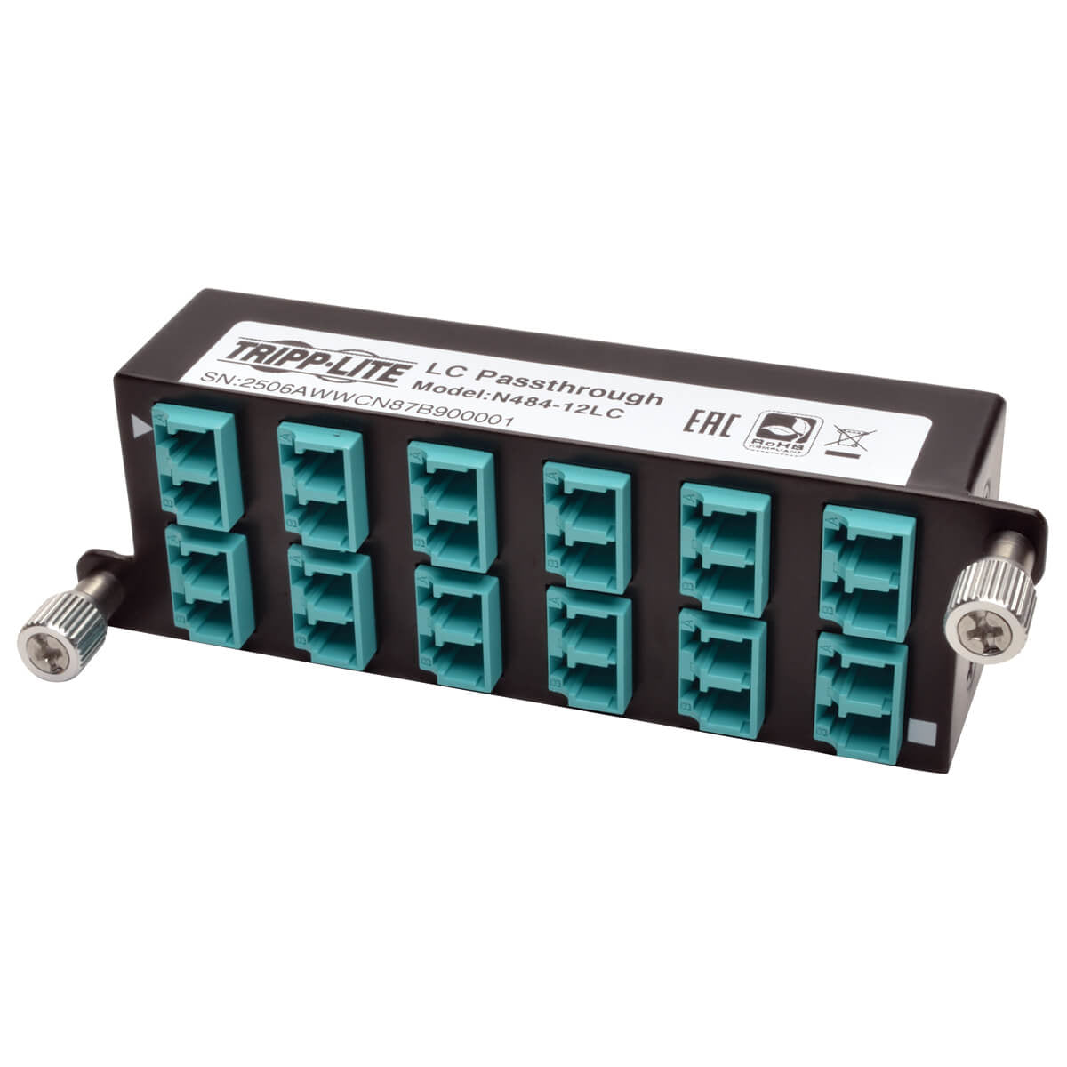 10GBE FIBER CASSETTE X12 LC DUPLEX