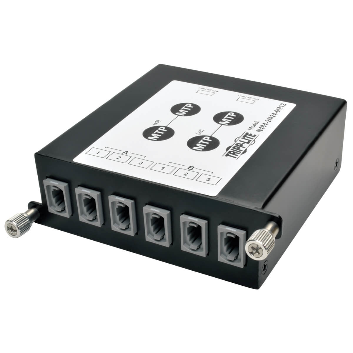 100GB/120GB TO 40GB BREAKOUT CASSETTE 2 24-FIBER TO 6 12-FIBER