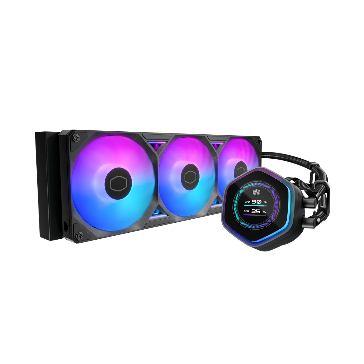 MLX-D24M-A25SZ-P1 - Cooler Master MasterLiquid Atmos II Pixel LED 240mm CPU Liquid Cooler