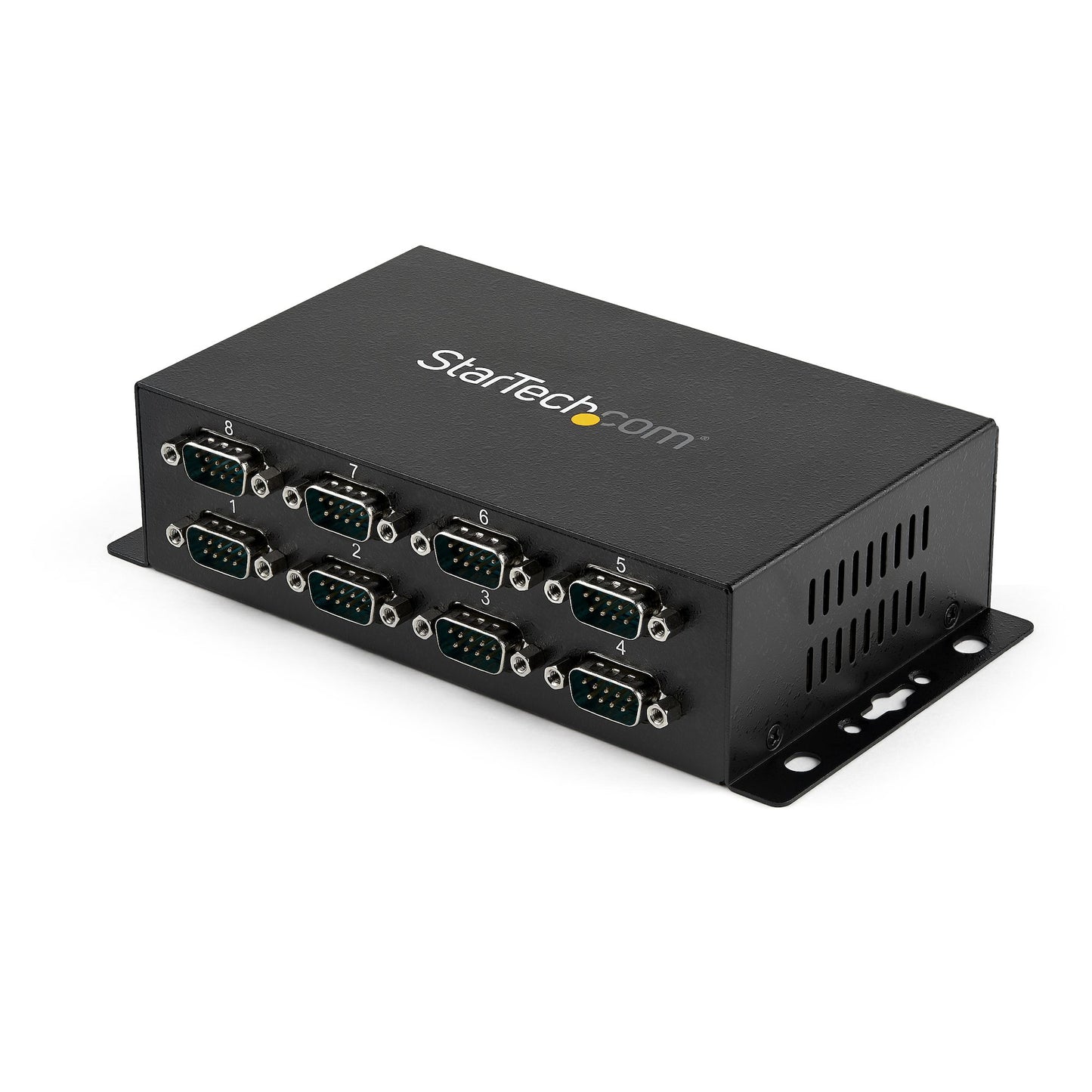 ADD 8 DIN RAIL-MOUNTABLE RS232 SERIAL PORTS TO ANY SYSTEM THROUGH USB - 8 PORT U