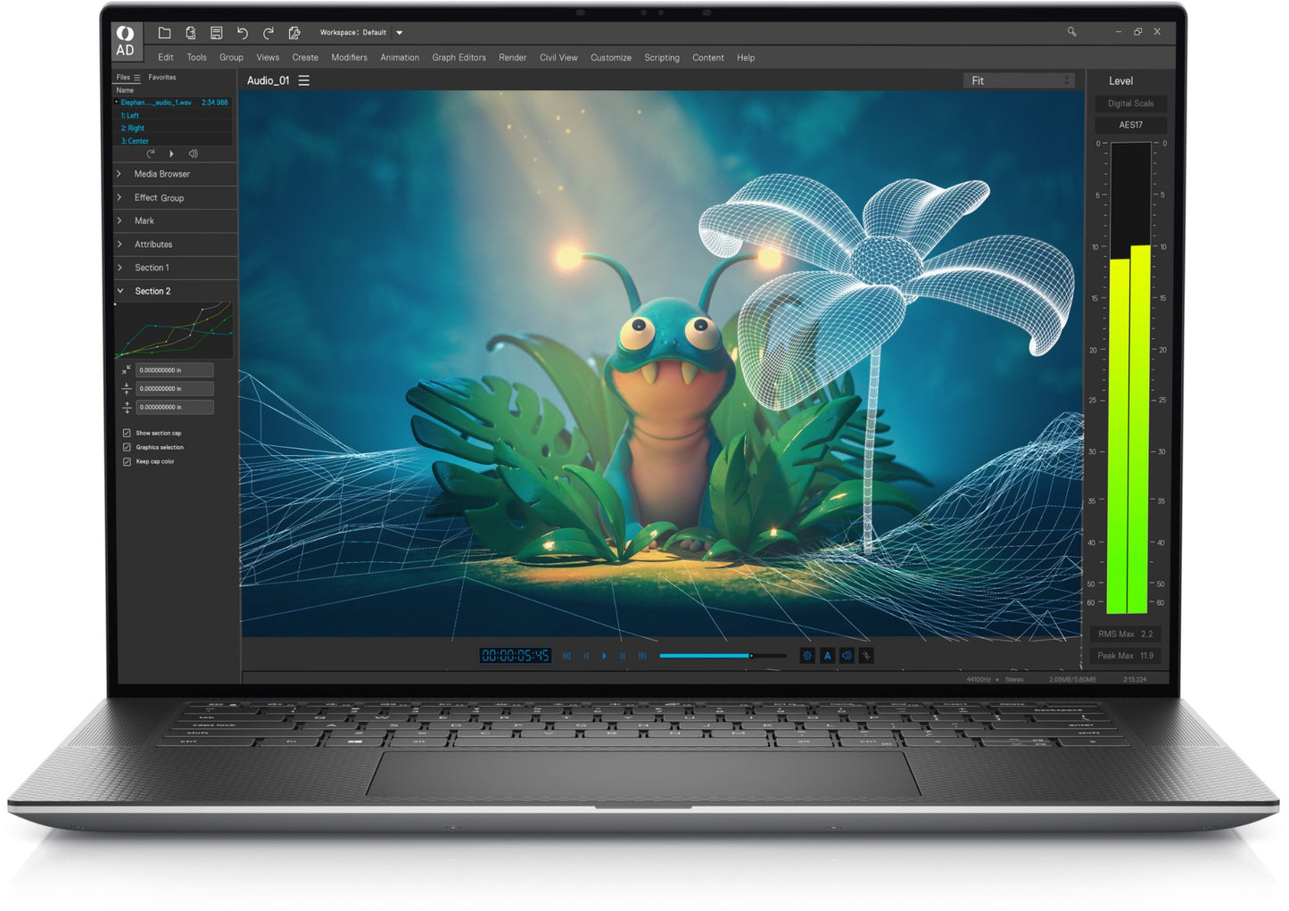 DELL Precision 5570 i7-12700H Mobile workstation 15.6" Full HD+ Intel® Core™ i7 32 GB DDR5-SDRAM 512 GB SSD NVIDIA RTX A1000 Wi-Fi 6 (802.11ax) Windows 10 Pro Gray