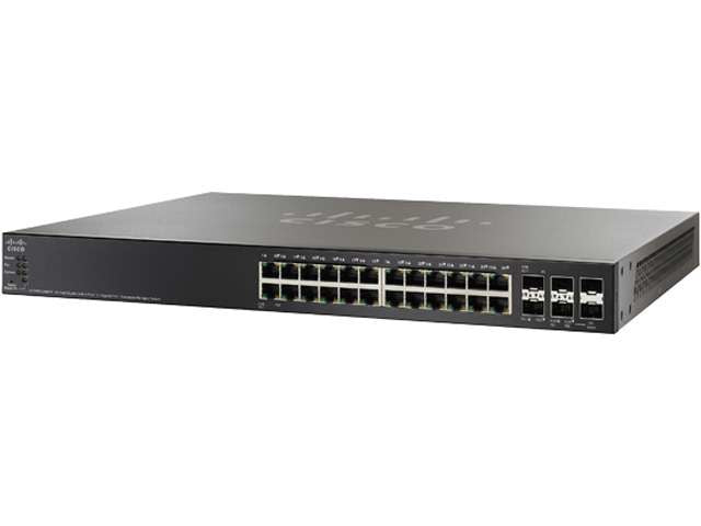 SG500X-24MPP-K9-NA - Cisco SG500X-24MPP 24-PORT GIG + 4 10-GIG MAX
