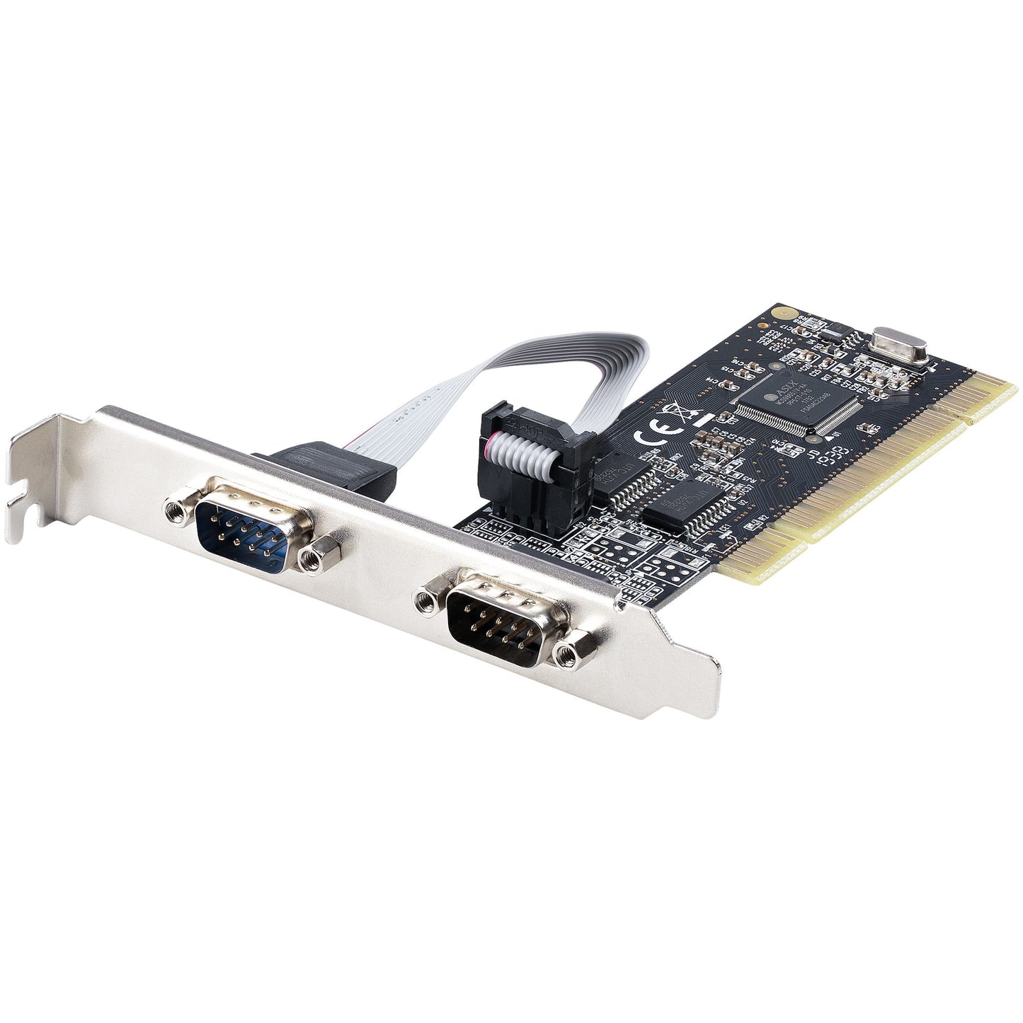 PCI2S5502 - StarTech.com DUAL PORT PCI RS232 SERIAL ADAPTER CARD 16C550 UART/ASIX MCS9865 - EXPANSION/CON
