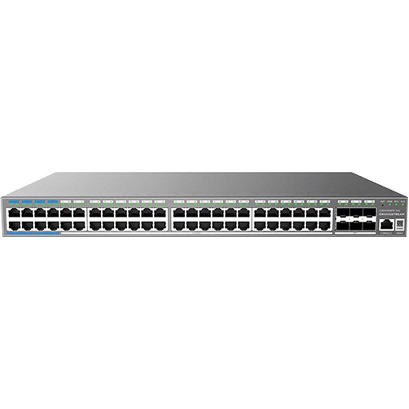 GWN7806PH - Grandstream 48-Port Gigabit PoE++ 6-Port 10G SFP+ Layer 2+ Managed Switch