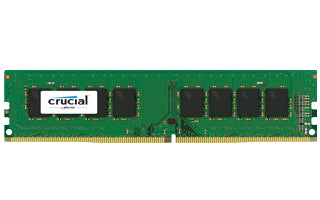 CRUCIAL 8GB KIT (2X4G) DDR4-2400 UDIMM 2-4GB DDR4-2400 UDIMM 1.2V CL17