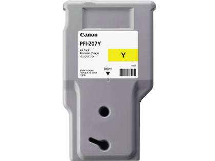 8792B001 - Canon CANON PFI-207Y - YELLOW INK TANK 300ML