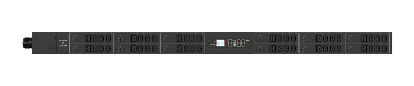 Raritan PX3-5747U-V2 power distribution unit (PDU) 48 AC outlet(s) 0U Black