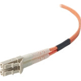PATCH CABLE - LC-MULTIMODE - MALE - LC-MULTIMODE - MALE - FIBER OPTIC - 3 M - OR