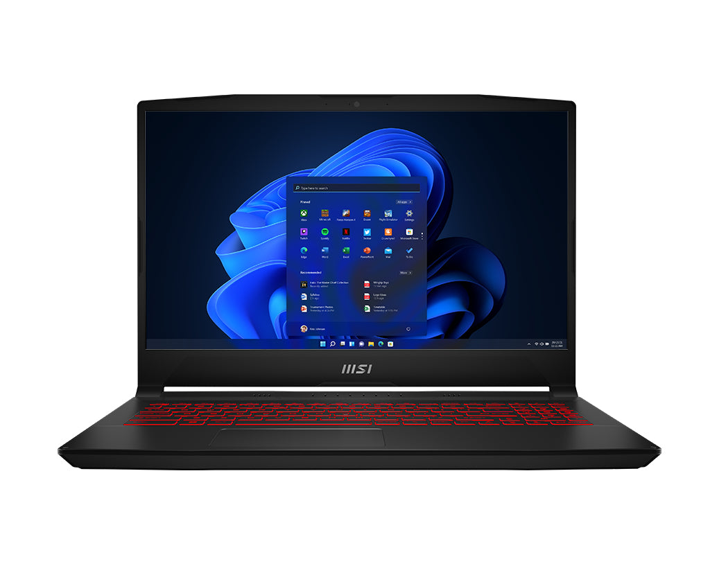MSI Katana 12UGSK-831 i9-12900H Notebook 15.6" Full HD Intel® Core™ i9 16 GB DDR4-SDRAM 1000 GB SSD NVIDIA GeForce RTX 3070 Ti Wi-Fi 6 (802.11ax) Windows 11 Home Black