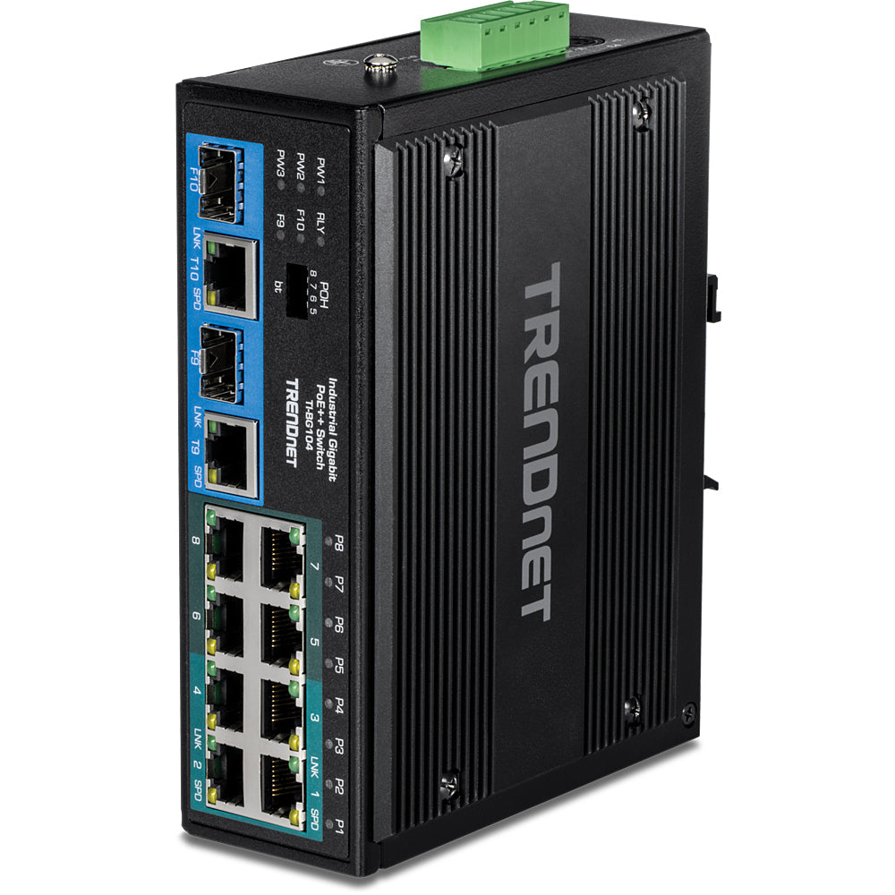 4 X GIGABIT POE++ PORTS 4 X GIGABIT POE+ PORTS 2 X GIGABIT SHARE PORTS (SFP OR R