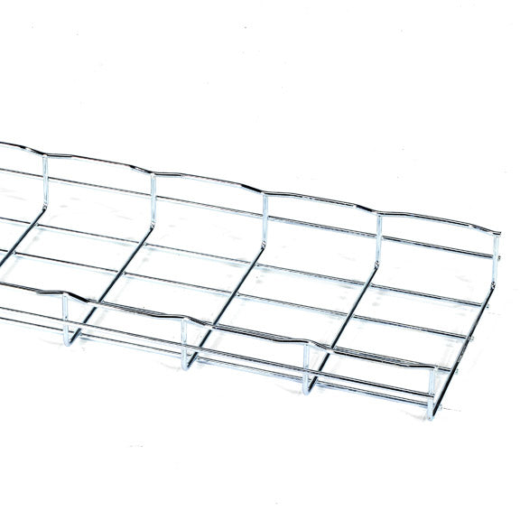 BASKET TRAY SECTION - 2"H X 10'L X 8"W, STEEL, 3-PACK, GSA, TAA