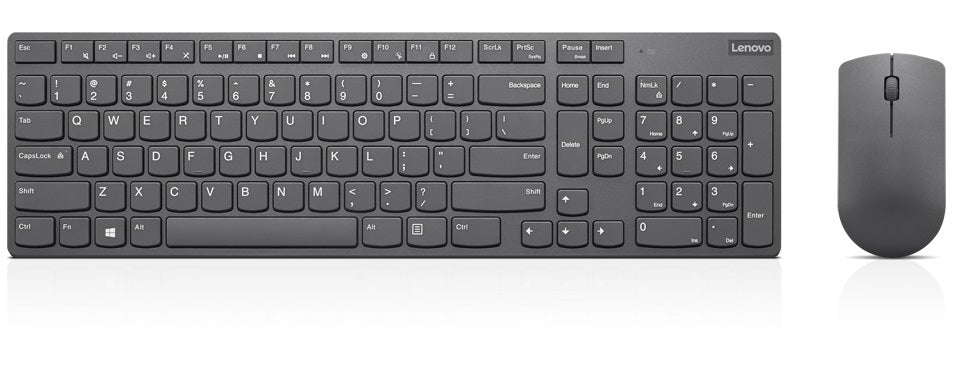 Lenovo 4X30T25785 keyboard Mouse included RF Wireless QWERTY US English Gray