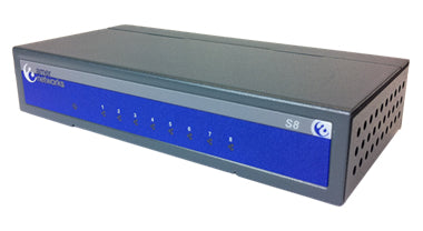 S8 - Amer Networks 8 PORT 10/100MBPS ETHERNET/FAST ETHERNET SWITCH WITH AUTO MDI/MDIX PORT SUPPORT.