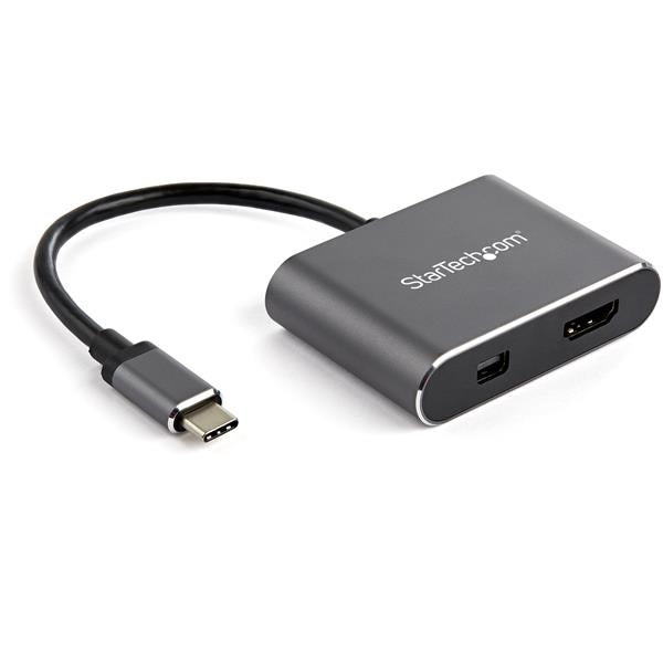 2-IN-1 USB-C MULTIPORT VIDEO ADAPTER 4K 60HZ MINI DISPLAYPORT 1.2 OR HDMI 2.0 -