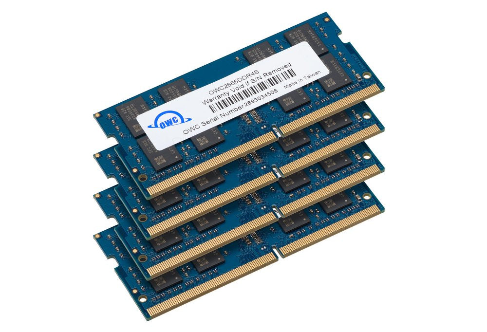 OWC2666DDR4S64S - OWC 64.0GB 4 X 16GB 2666MHZ DDR4 PC4-21300 260-PIN SO-DIMM MEM UPGKIT