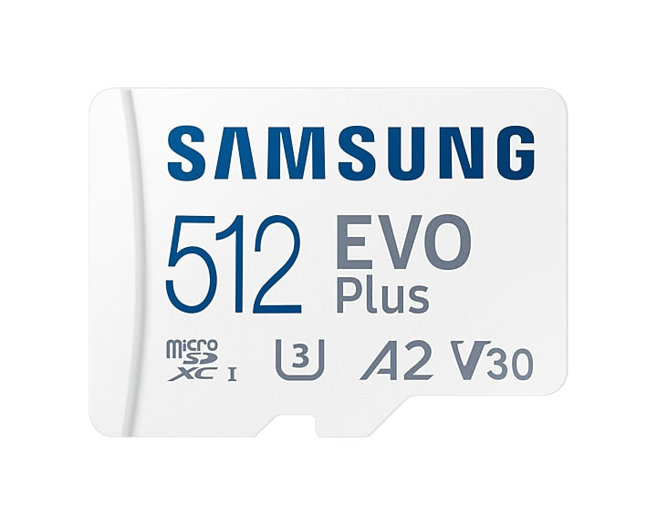 MB-MC512SA/EU - Samsung 512GB Extreme microSDXC UHS-I A2 U3 V30 Memory Card