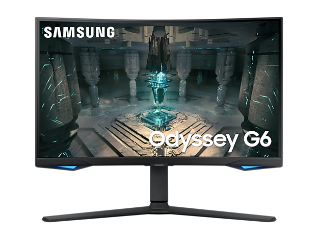LS32BG650EUX/EN - Samsung Odyssey G6 G65B 32-Inch QHD 240Hz Curved Gaming Monitor