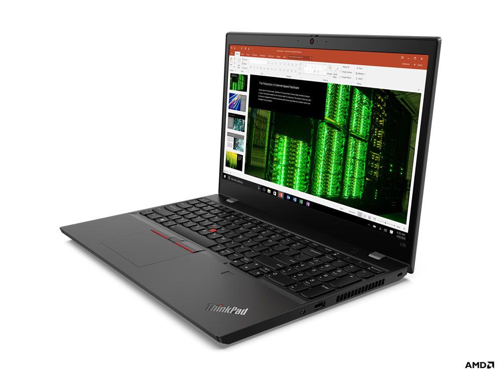 Lenovo ThinkPad L15 Gen 2 (AMD) 5650U Notebook 15.6" Full HD AMD Ryzenâ„¢ 5 PRO 8 GB DDR4-SDRAM 256 GB SSD Wi-Fi 6E (802.11ax) Windows 11 Pro Black