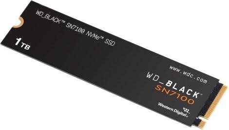 S100T4X0E-00CJA0 - WD Black Black SN7100 NVMe SSD 1TB M.2 2280
