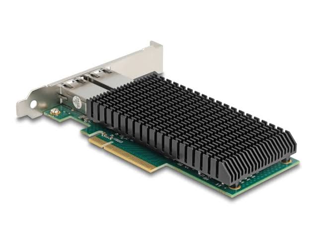 88522 - Delock Dual-Port 10GbE RJ45 PCIe x8 Network Card