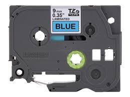 TZE521CS - Brother 9MM BLACK TEXT ON BLUE