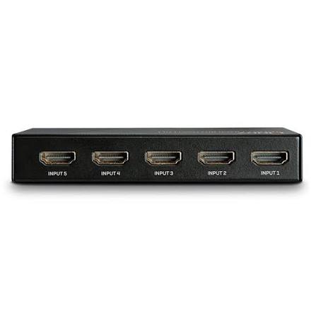 38233 - Lindy 5 Port HDMI 2.0 18G Video/Audio Switch
