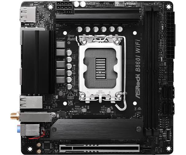 90-MXBQQ0-A0UAYZ - ASRock B860I WiFi Intel LGA1851 Mini-ITX Motherboard