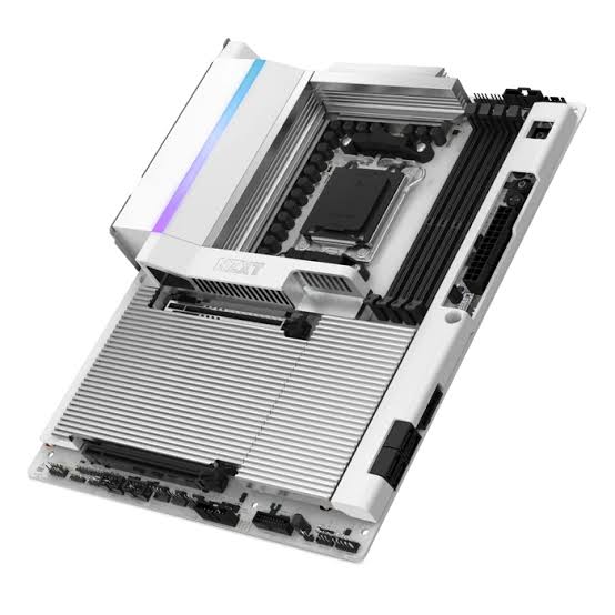 N9-X87XT-W1 - NZXT N9 X870E White AMD AM5 ATX WiFi 7 Motherboard