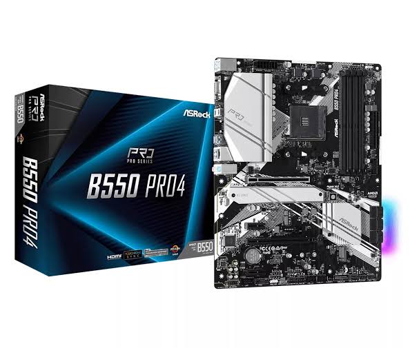 90-MXBCZ0-A0UAYZ - ASRock B550 Pro 4 AM4 DDR4 Micro-ATX Motherboard