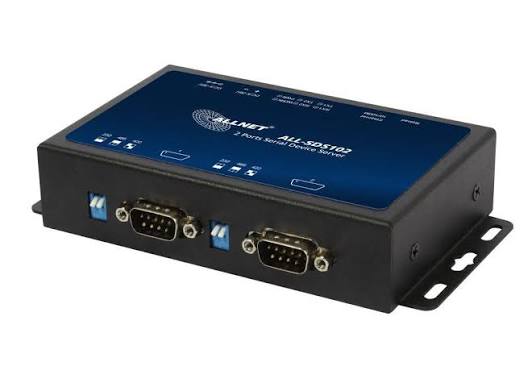 ALL-SDS102V2 - Allnet 2x RS232/RS422/RS485 to 10/100BASE Media converter