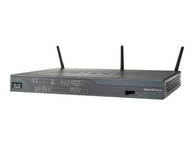 Cisco 886VA, Refurbished wireless router Fast Ethernet 4G Black