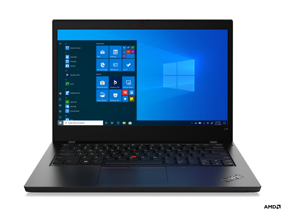 Lenovo ThinkPad L14 5650U Notebook 14" Full HD AMD Ryzenâ„¢ 5 PRO 8 GB DDR4-SDRAM 256 GB SSD Wi-Fi 6E (802.11ax) Windows 11 Pro Black