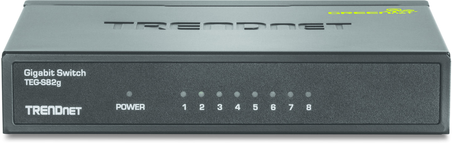 TEG-S82G - Trendnet 8-PORT GIGABIT GREENNET SWITCH