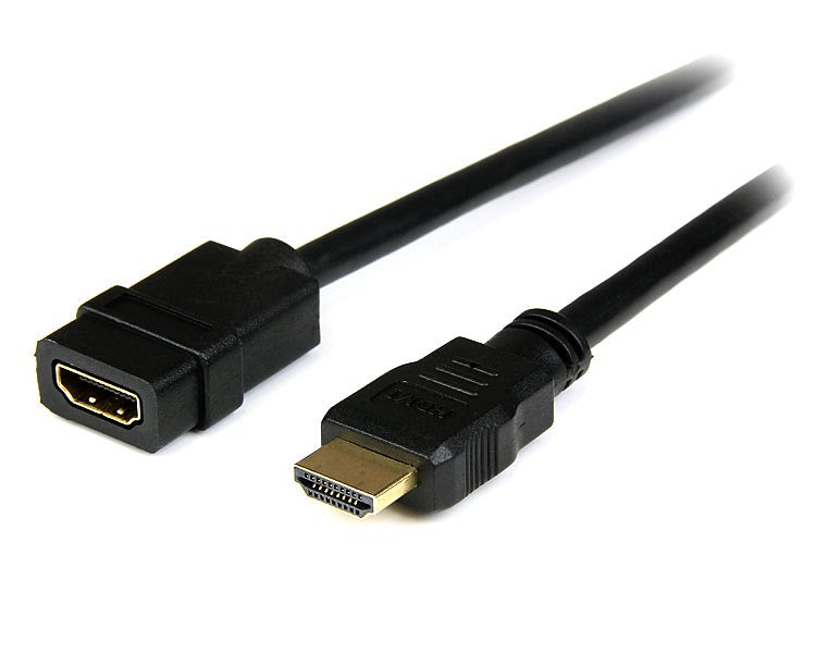 HDEXT2M - StarTech.com 6.6FT/2M HDMI EXTENSION CABLE W/ ETHERNET 4K (3840X2160P 30HZ)/FULL HD 1080P/10