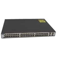 WS-C3750G-48PSS-RF - Cisco CAT3750 48 10/100/1000T POE +4 SFP STD.