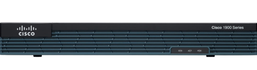 Cisco 1921 wired router Gigabit Ethernet Multicolor