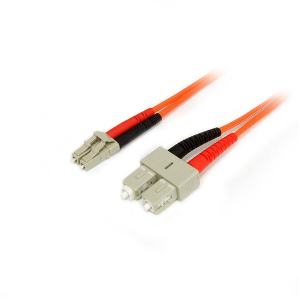 50FIBLCSC5 - StarTech.com 5M MULTIMODE FIBER PATCH CABLE LC-SC